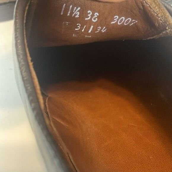 Allen Edmonds Kenilworth Dark Brown Leather Lace Up Oxfords Men Size‎ 11.5 main image 3